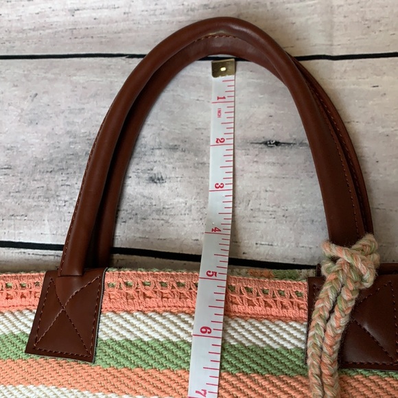 Crown & Ivy Striped Tote with Tassels - Picture 12 of 12